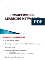 Unsupervised Learning Networks