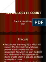Reticulocyte Count: Practical Hematology: 2021