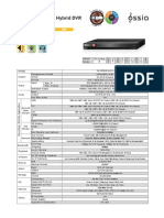 16+8 CH Dynamic Hybrid DVR: SH-16200A5-8L (1U)