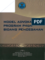 Model Advokasi Program P4GN Bidang Pencegahan