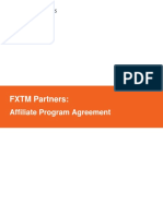 FXTM Partners:: Affiliate Program Agreement