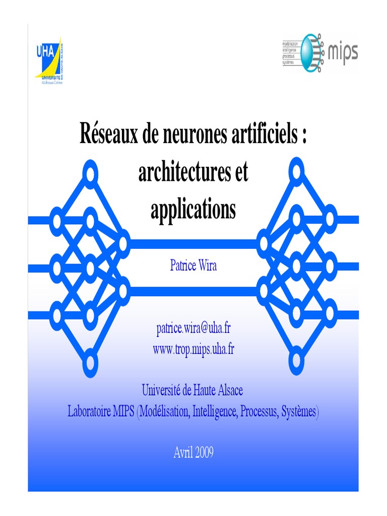 Réseaux de neurones artificiels : Guide | PDF | Réseau de neurones ...