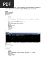 (C++ Examples) 51 TO 108 PROGRAME (EE01083101)