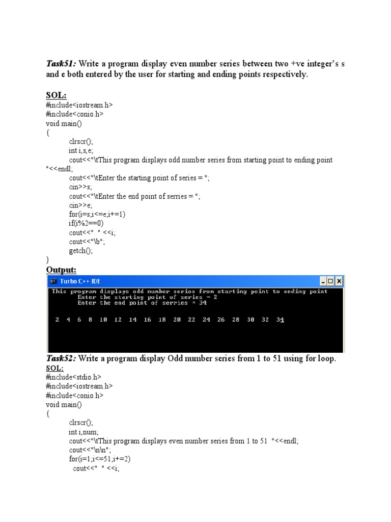 C++ Programming Tasks | PDF | Parameter (Computer Programming) | Subroutine