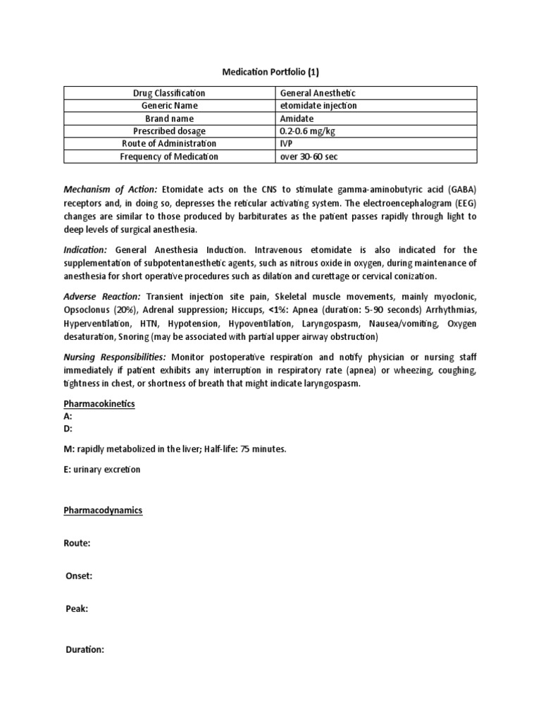 Comprehensive Medication Portfolio Overview | PDF | Analgesic ...