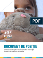 Document de Poziție CNPAC, Din 10.12.2021