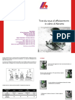 Test Du Taux Daffaissement Le Cone DAbra