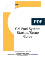 GM Fuel System Startup/Setup Guide