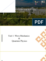 Unit 1 - PART 1 Wave Mechanics