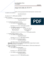Corrigé TD5-Analyse Combinatoire - (2020-2021)