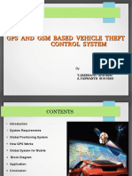 Gps and GSM Based Vehicle Theft Control System
