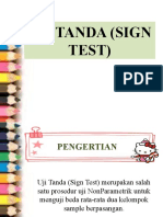 8.uji Tanda (Sign Test)