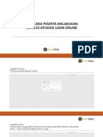 Tata Cara Peserta Melakukan Ujian Di Aplikasi Ujian