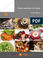 Prepare Appetisers and Salads: Trainee Manual