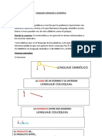 Matemática Lenguaje Coloquial Numeros