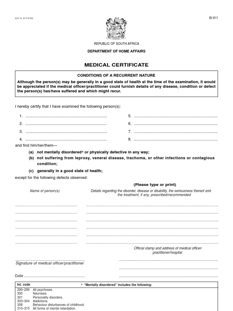 SA Medical Bi 811 PDF Physician Epidemiology