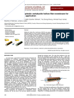 Development of Hydrophobic Metakaolin Hollow Fibre Membrane For Membrane Distillation Application