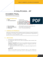 Examen Final - Impacto Ambiental Obras de Ingenieria - Grupo5 - Quispe Jose Neyer Elias