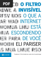 O Filtro Invisivel - Eli Pariser | PDF | Facebook | Internet