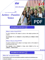 Active and Passive Voice