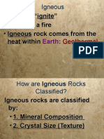 Clarke Igenous Rocks