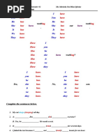 Present Perfect Continuous - Session 01