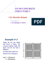 Design of Concrete Structure I: Dr. Mustafa Altayeb