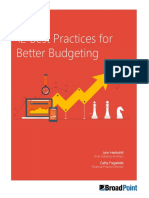 12 Best Practices for Budgeting