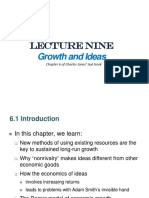 Lecture 10-11 Romer Growth Model
