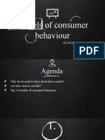 Models of Consumer Behaviour: by Suzanne Dsouza