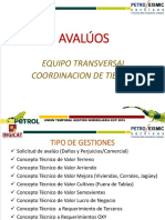 Avalúos y conceptos técnicos