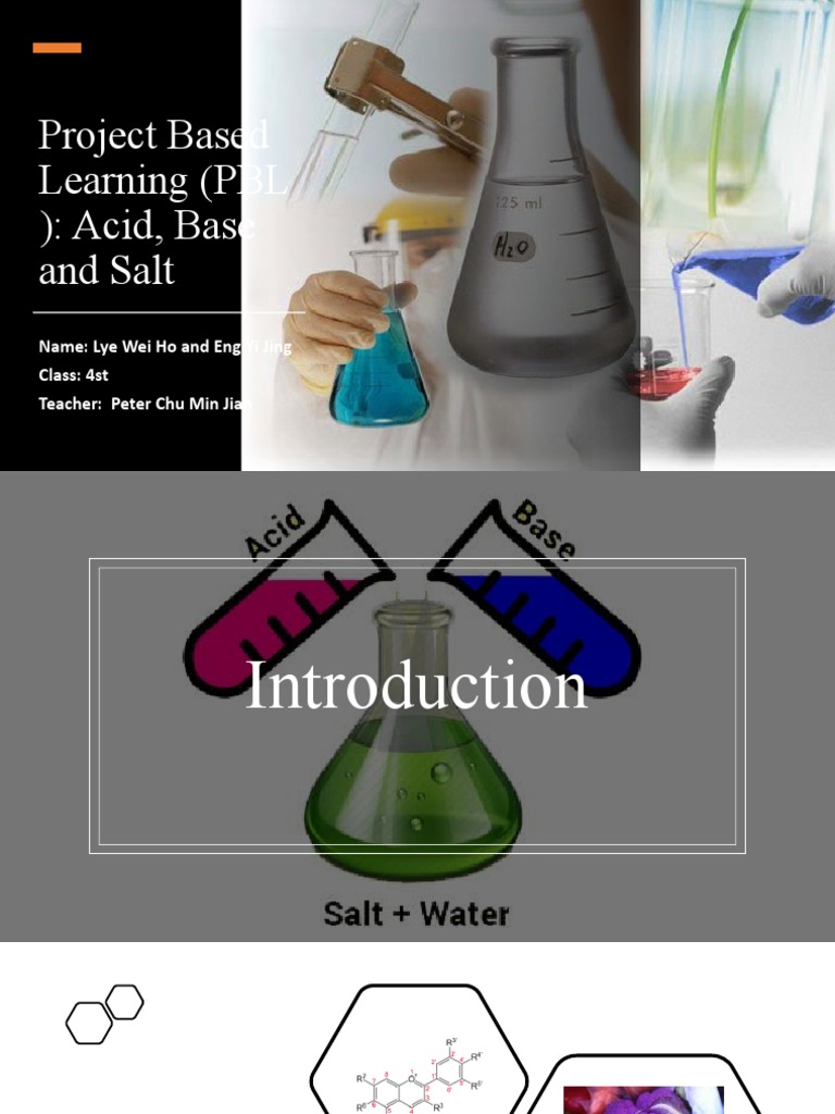 Project Based Learning (PBL) Using Homemade Red Onion Indicator to