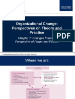 Organizational Change: Perspectives On Theory and Practice: Chapter 7: Changes From The Perspective of Power and Politics