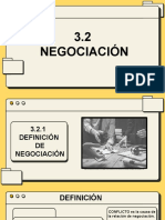 3.2 NEGOCIACIÓN 3.2.1 Definición de Negociación