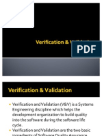 Verification & Validation