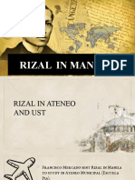 Higher Education of Rizal