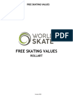 Free Skating Values 2022