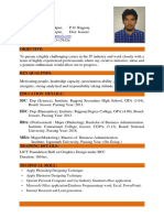 Hadiuzzaman CV IT career objective marketing skills