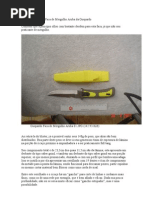 Review/Avaliação Faca de Mergulho Aruba