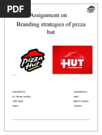 Assignment On Branding Strategies of Pizza Hut