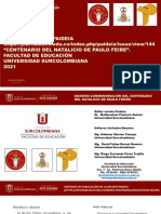 Dossier PAIDEIA-100 Años Freire