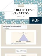 Persentasi Corporate Level Strategy - Fachrizal Yusha Akbar