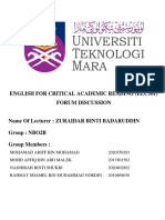 Elc501 - Nbo2b - Forum Discussion - Group 6