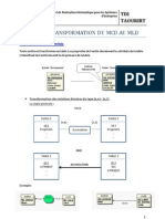 Règles de Transformation Du MCD Au MLD