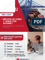 Brochure Compra de China y Vende Por Internet