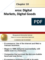 E-Commerce: Digital Markets, Digital Goods