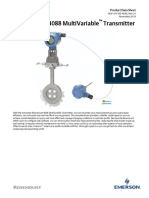 Rosemount 4088 Multivariable Transmitter: Product Data Sheet