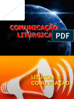 COMUNICAÇÃO LITÚRGICA