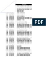 Registros de proveedores y proyectos