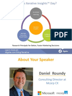Pub - Optimize The Customer Experience Daniel Roundy